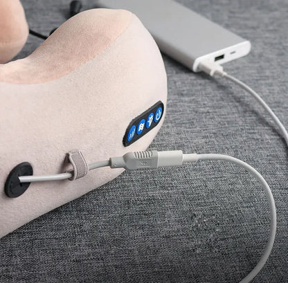 Multifunctional Portable Electric Neck Massager U-Shaped Pillow for Shoulder Cervical Relaxing