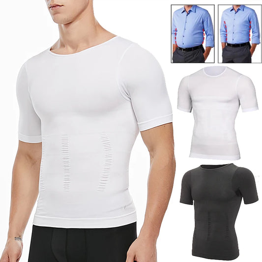 Man Shapers Modeling Underwear Waist Trainer Corrective Posture Vest Corset
