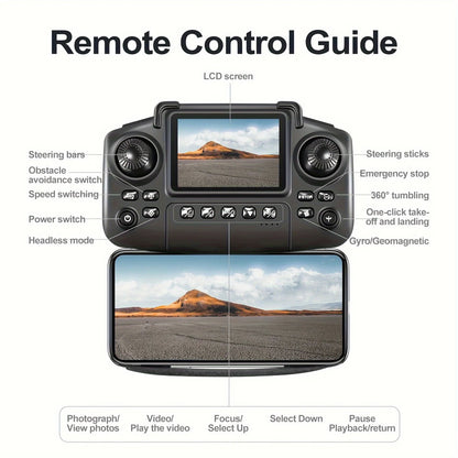 The 2026 Upgraded E88PRO MAX Foldable Drone Features Dual Cameras, Extra Batteries