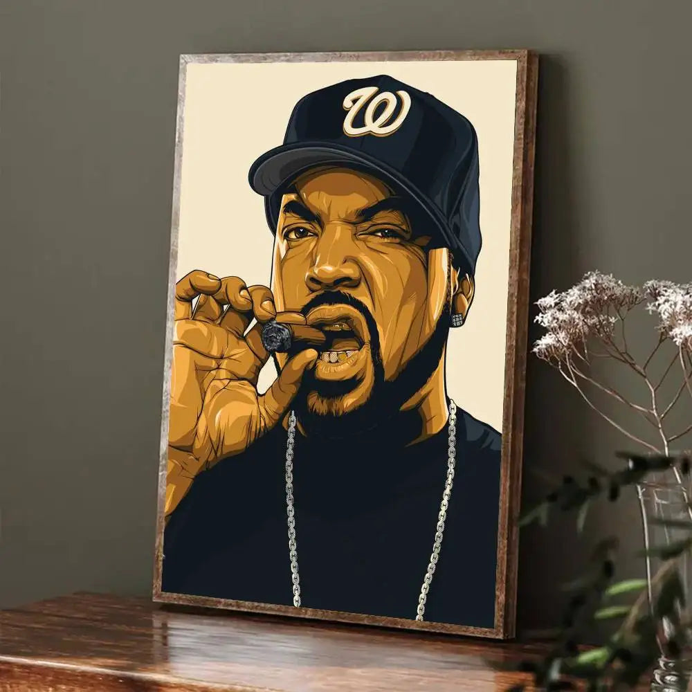 Old School Ice Cube Rapper Poster Gallery
