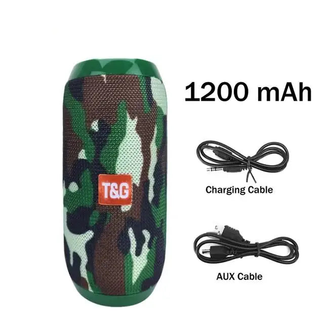 Portable Bluetooth Speaker Wireless , Ipx4 Waterproof Bluetooth 5.0 TWS MP3 Player