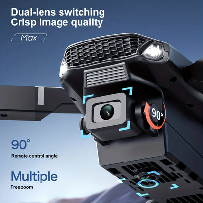 The 2026 Upgraded E88PRO MAX Foldable Drone Features Dual Cameras, Extra Batteries