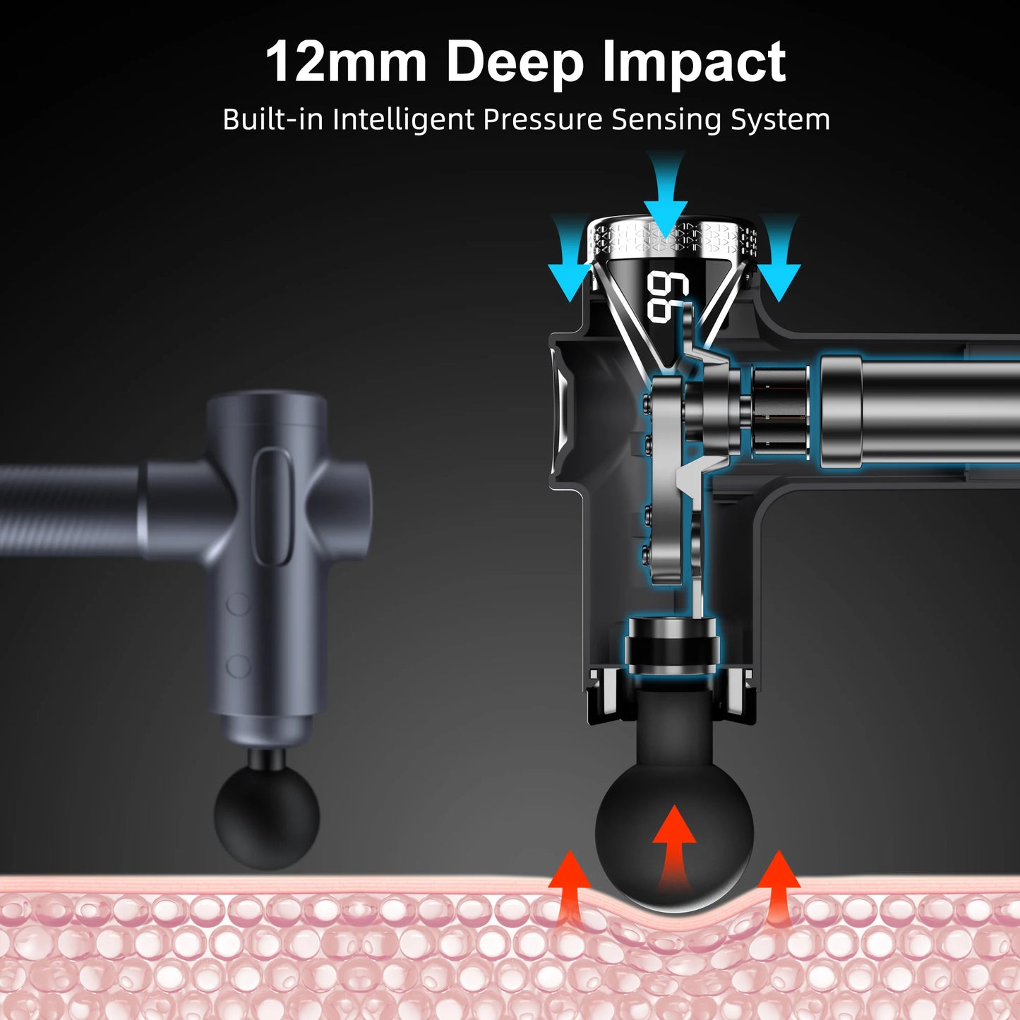 Professional Muscle Massage Gun for Neck and Back Massage