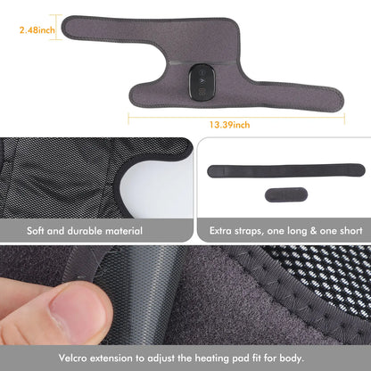 Eletric Heating Knee Massage Device Vibration Knee Pads for Shoulder Elbow Joint Warm Massage