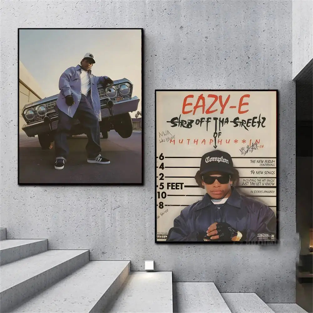 1PC Hip Hop Rapper E-Eazy E Poster decoration