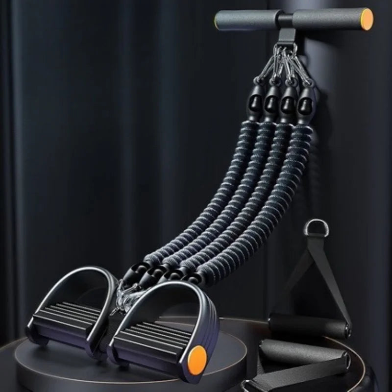 Pedal Tension Rope Abdominal Strength Elastic Rope Home Multi-functional Fitness Resistance Band