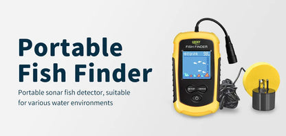 FFC1108-1 Alarm 100M Portable Sonar Fish Finders