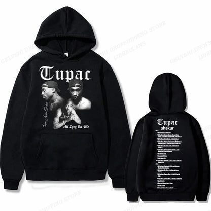Tupac 2pac Graphic Hoodie Men Clothing Fashion Sweatshirt