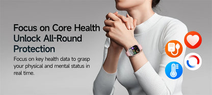 New Men Accurate Health Diagnosis ECG Smart Watch