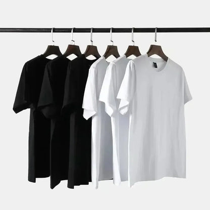 2000s Vintage Casual Girl Print Y2k Women's Tshirts Short Sleeve O-Neck Streetwear Harajuku Gothic Tee Crop Top Men Kid Clothes
