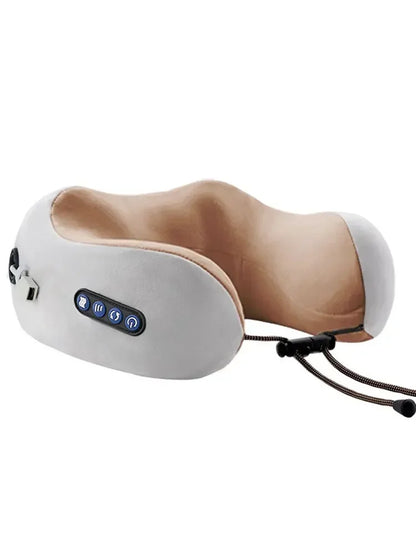 Multifunctional Portable Electric Neck Massager U-Shaped Pillow for Shoulder Cervical Relaxing