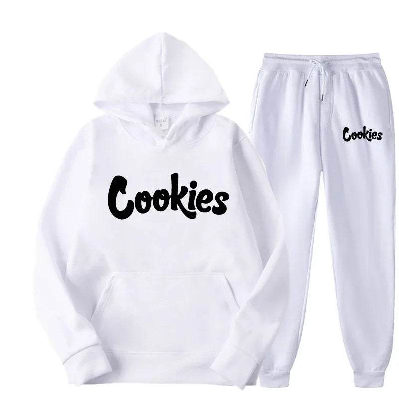 fashion trend hoodie casual two-piece suit jacket pants fashion brand