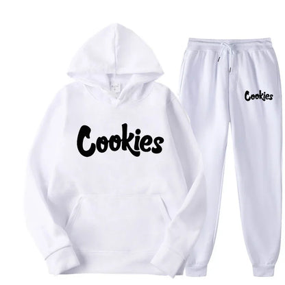 fashion trend hoodie casual two-piece suit jacket pants fashion brand