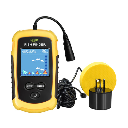 FFC1108-1 Alarm 100M Portable Sonar Fish Finders