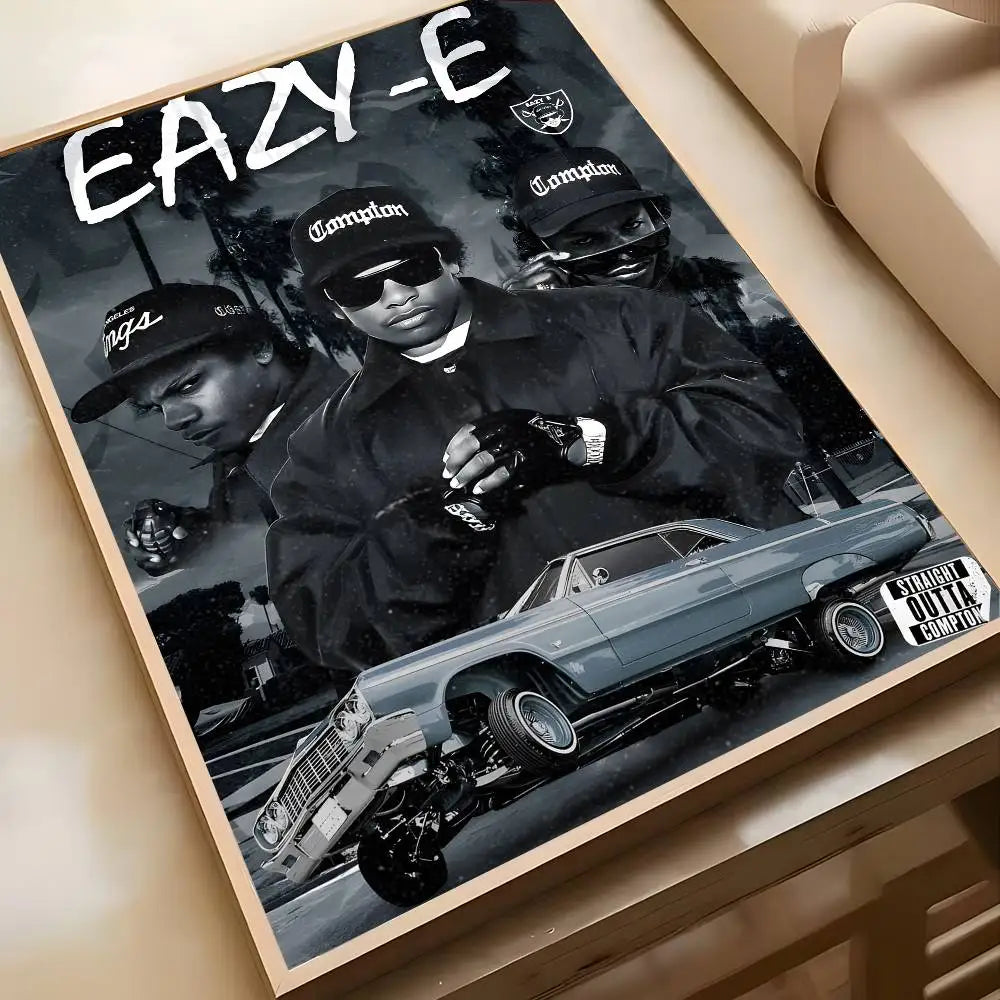 1PC Hip Hop Rapper E-Eazy E Poster decoration