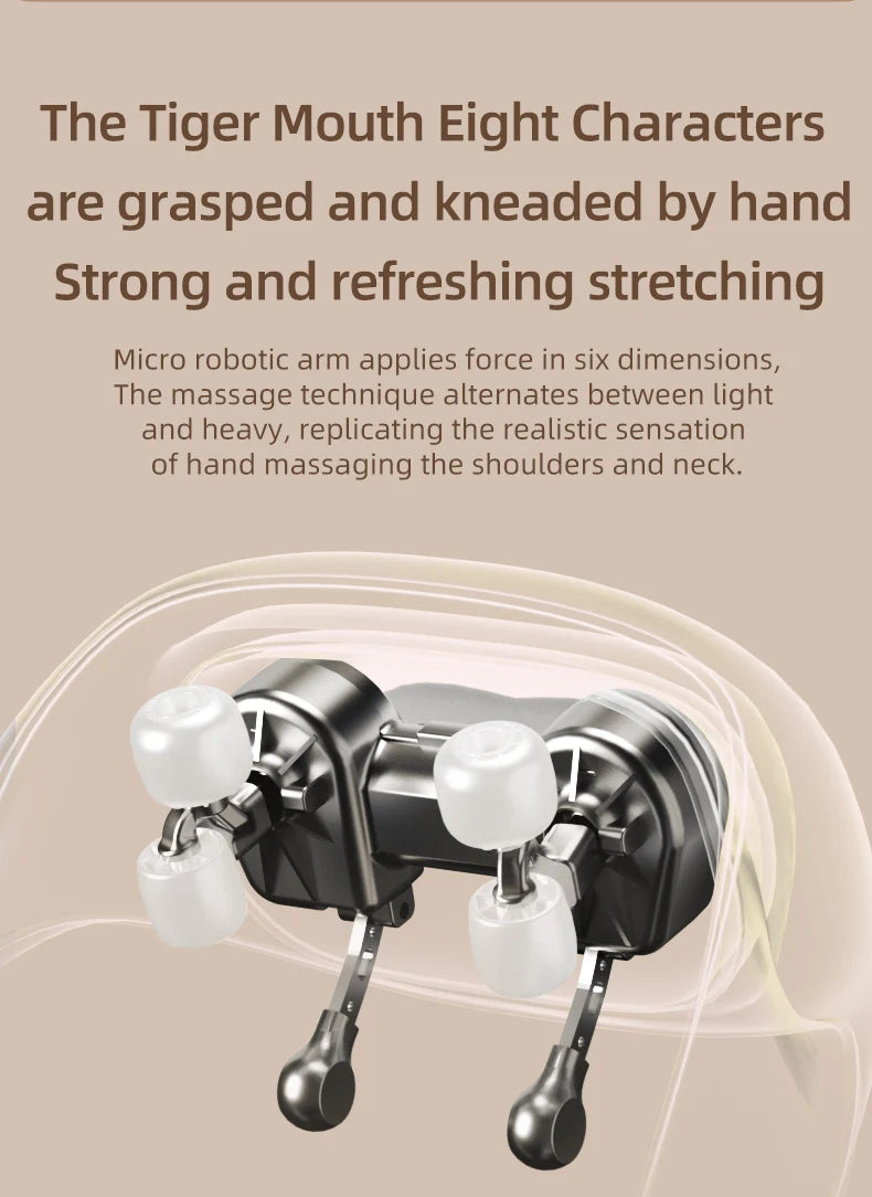 4D Shiatsu Neck and Shoulder Massager with Heat Electric Back Massagers