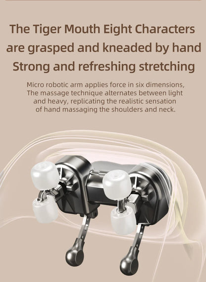 4D Shiatsu Neck and Shoulder Massager with Heat Electric Back Massagers