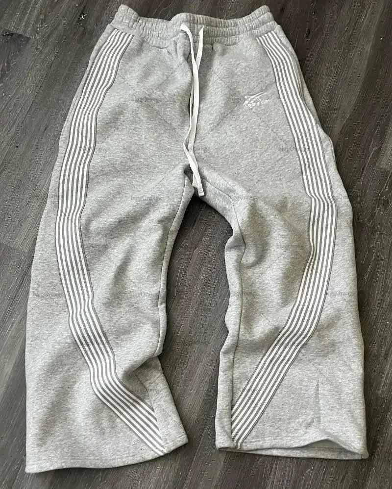 2026 Y2K Black Gray Camo Tactical Casual Pants for Men And Women