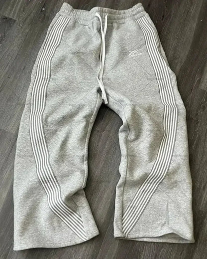 2026 Y2K Black Gray Camo Tactical Casual Pants for Men And Women
