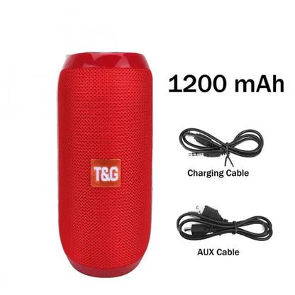 Portable Bluetooth Speaker Wireless , Ipx4 Waterproof Bluetooth 5.0 TWS MP3 Player
