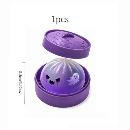 Glitter Halloween Ghost Dumplings