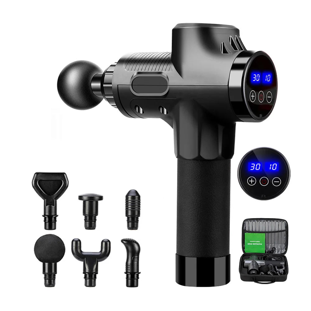 Massager Body Neck Back Deep Tissue Muscle Relaxation Pain Relief Fitness Fascial Massage Gun