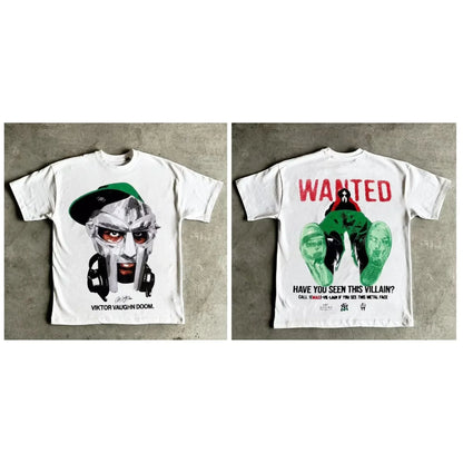 2000s Vintage Casual Girl Print Y2k Women's Tshirts Short Sleeve O-Neck Streetwear Harajuku Gothic Tee Crop Top Men Kid Clothes