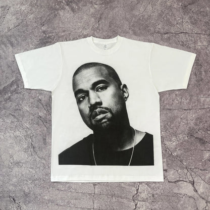 2000s Vintage Casual Girl Print Y2k Women's Tshirts Short Sleeve O-Neck Streetwear Harajuku Gothic Tee Crop Top Men Kid Clothes