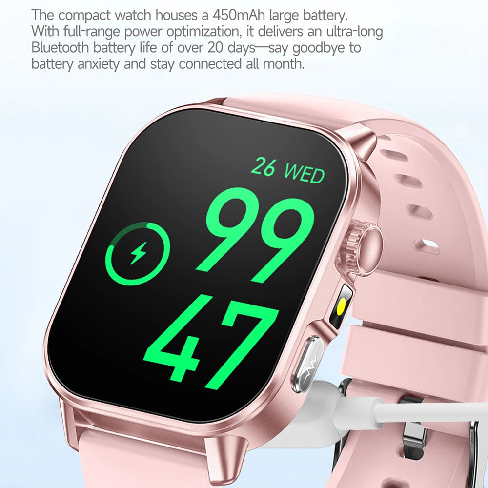 2026 New Nursing Grade Health Analysis SmartWatch ECG+PPG