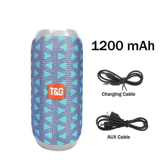 Portable Bluetooth Speaker Wireless , Ipx4 Waterproof Bluetooth 5.0 TWS MP3 Player