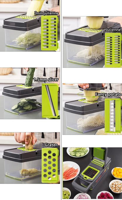 Vegetable Chopper Multifunctional Grater Cutter Kitchen Accessories