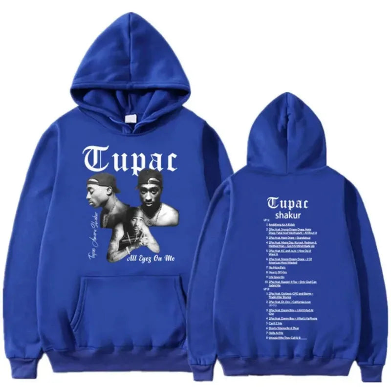 Tupac 2pac Graphic Hoodie Men Clothing Fashion Sweatshirt