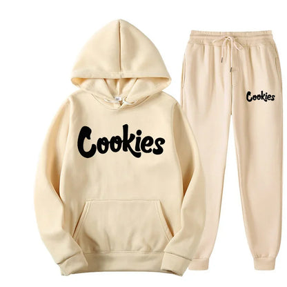 fashion trend hoodie casual two-piece suit jacket pants fashion brand
