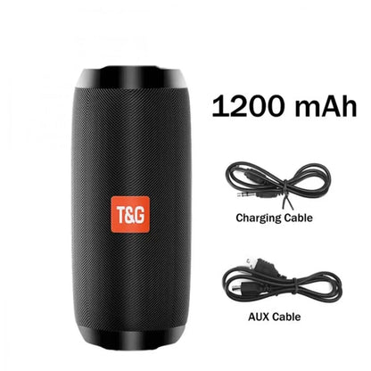 Portable Bluetooth Speaker Wireless , Ipx4 Waterproof Bluetooth 5.0 TWS MP3 Player