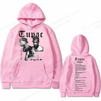 Tupac 2pac Graphic Hoodie Men Clothing Fashion Sweatshirt