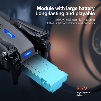 The 2026 Upgraded E88PRO MAX Foldable Drone Features Dual Cameras, Extra Batteries