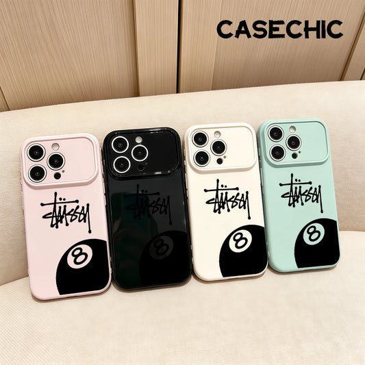 8-Ball S-Stussy Graffiti Vibe Phone Case for iPhones