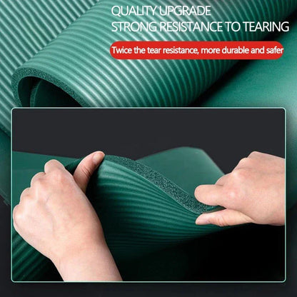 Thick NBR Yoga Mats Anti-slip Sport Fitness Mat Blanket for Exercise