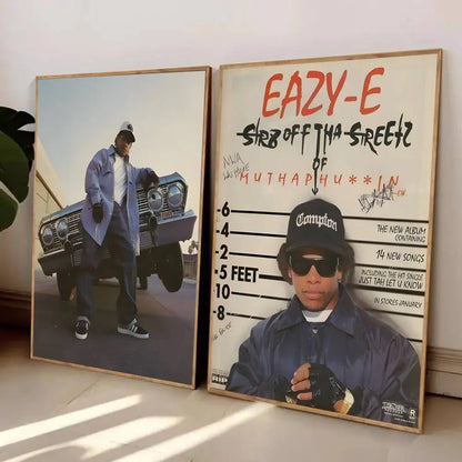 1PC Hip Hop Rapper E-Eazy E Poster decoration