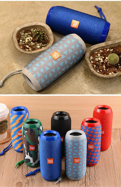 Portable Bluetooth Speaker Wireless , Ipx4 Waterproof Bluetooth 5.0 TWS MP3 Player