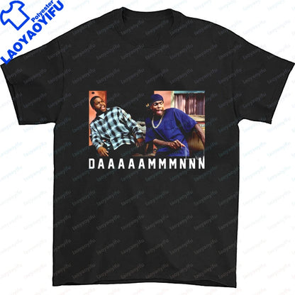 Men Clothing Ice Cube Rapper Hip Hop T-Shirt Vintage Rapper Graphic