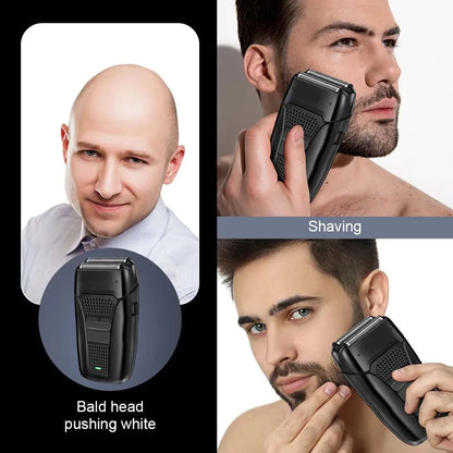 Professional Hair Clipper Set for Men, Cordless Haircut Kit with LED Display.