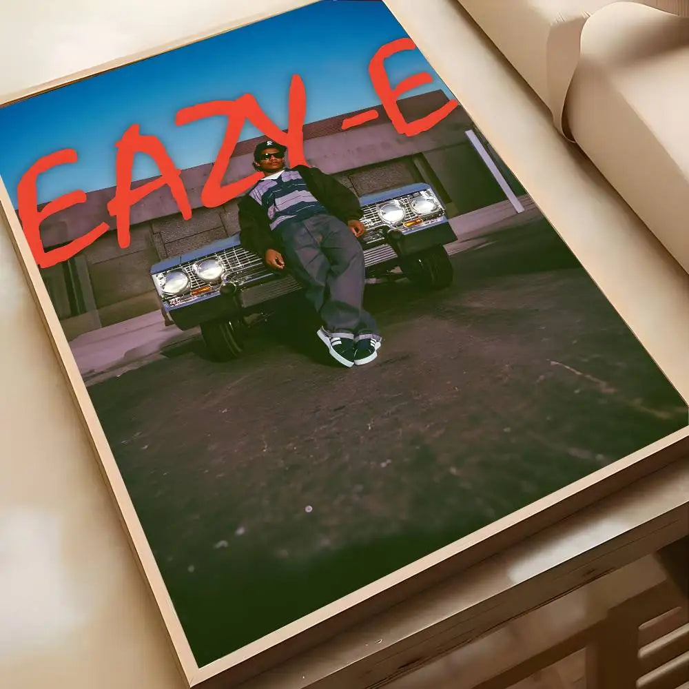 1PC Hip Hop Rapper E-Eazy E Poster decoration