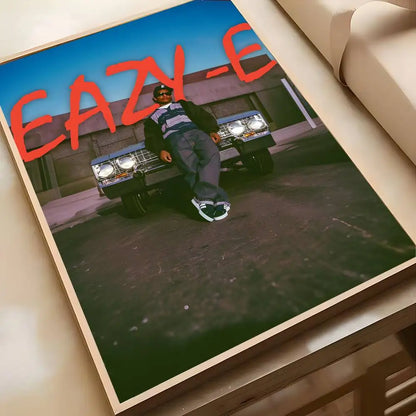 1PC Hip Hop Rapper E-Eazy E Poster decoration