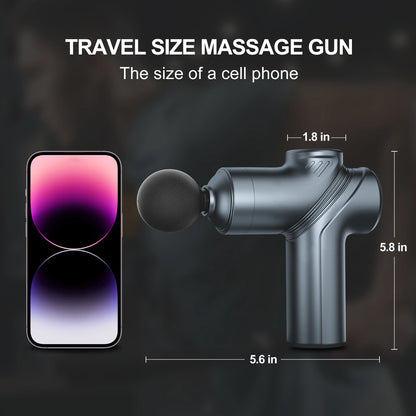 LEERCON Massage Gun Fascia Deep Muscle Relax Body Neck Massager Electric