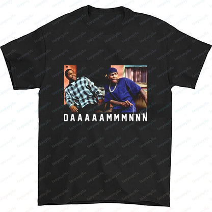 Men Clothing Ice Cube Rapper Hip Hop T-Shirt Vintage Rapper Graphic