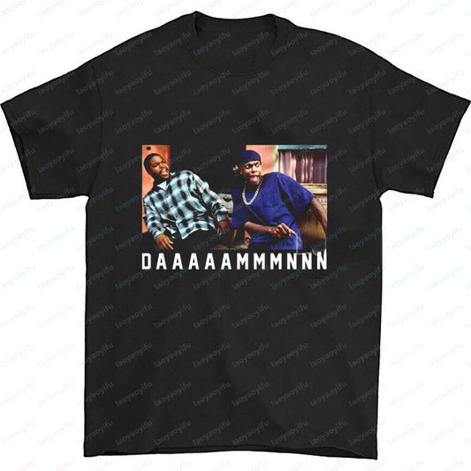 Men Clothing Ice Cube Rapper Hip Hop T-Shirt Vintage Rapper Graphic