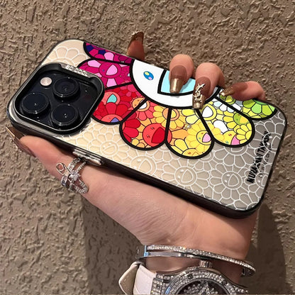 Smiling Sunflower Series Hard Phone Case for iPhones