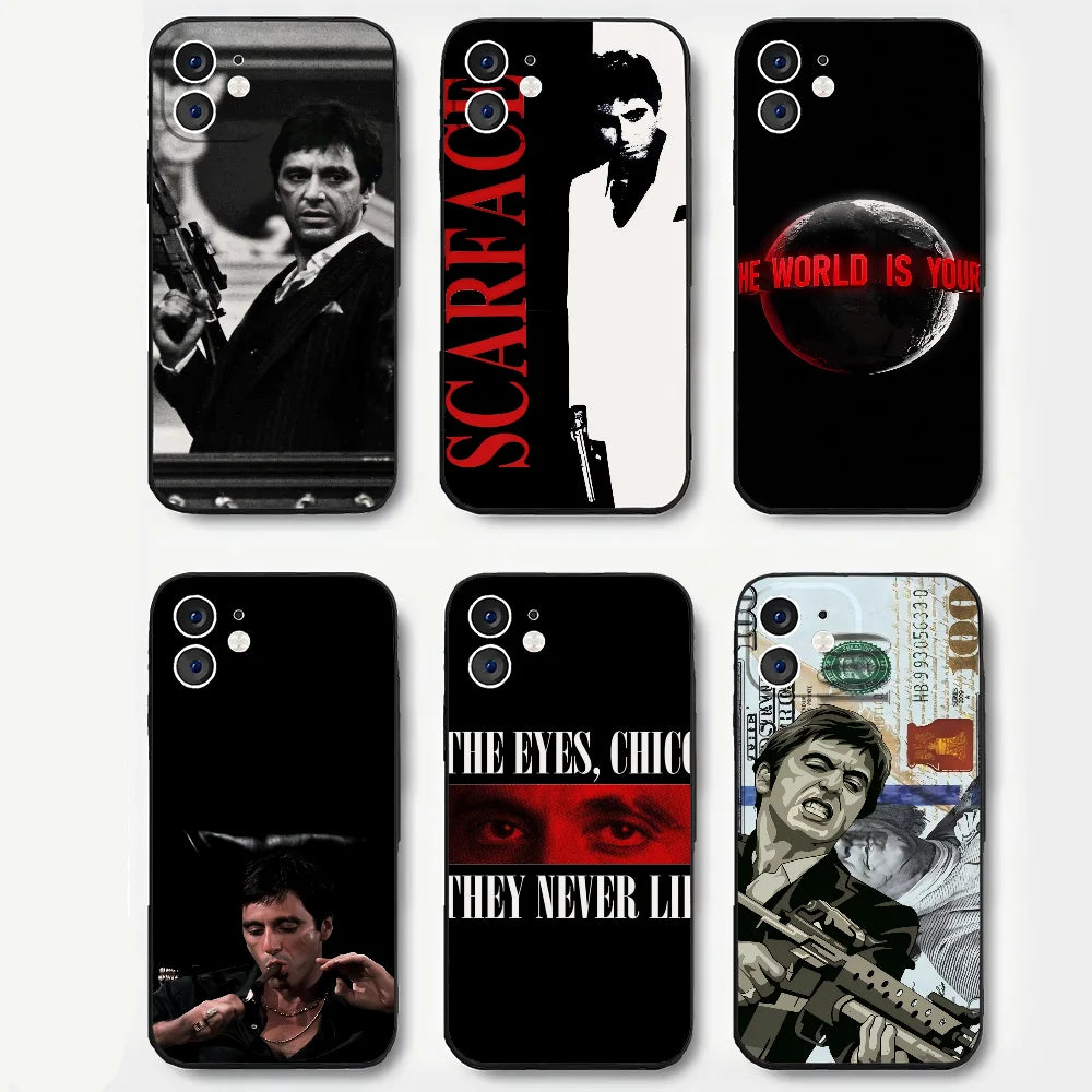 T-Tony M-Montana S-Scarface Phone Case For iPhones