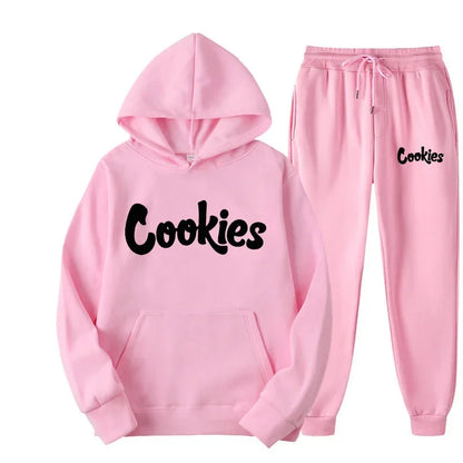 fashion trend hoodie casual two-piece suit jacket pants fashion brand